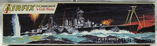 Airfix 1/600 HMS Hood - Craftmaster Issue, 1801-150 plastic model kit